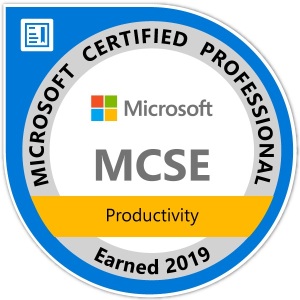 MCSE Productivity - Certified 2019